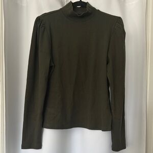 Olive Green Women's Top